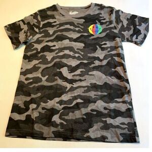 Brooklyn Clothing Rainbow Smiley Face Camo T-Shirt Urban‎ Streetwear XL